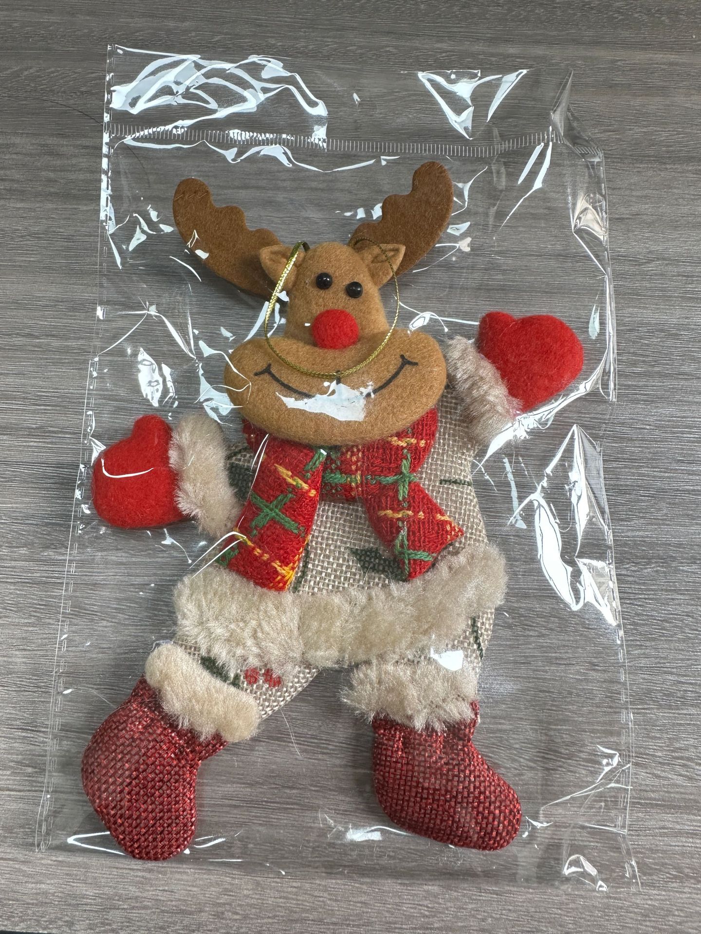 Christmas tree accessories Christmas doll dancing old man snowman deer bear cloth puppet small hanging Pendant gift_voghion.com