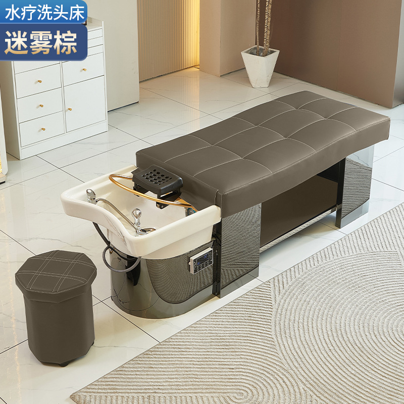 Barbería cama de lavado de cabello cama especial tailandesa cama de lavado de cabello cama de cabello de acero inoxidable temperatura constante cama de lavado de cabello