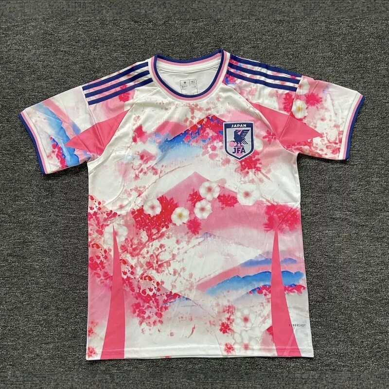 Cross-border exclusive Japanese cherry blossom style Y2K trendy short-sleeve personalized printed jersey quick-dry breathable sportswear T-shirt