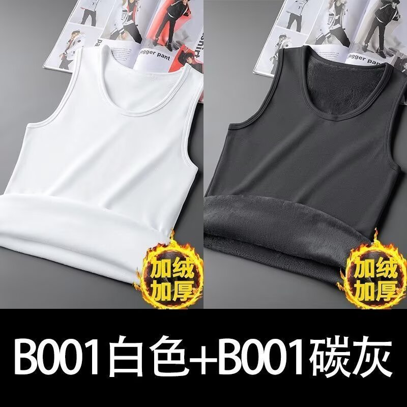 chaleco hombre invierno invernal calentamiento y camiseta deportiva de hombro grueso camiseta sin mangas chaleco de acondicionamiento físico barra