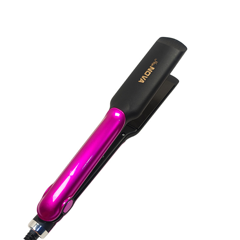 Wholesale cross-border new products household fast-heating hair straightener curling iron straight hair clip straight curling dual-purpose simple not to hurt hair
