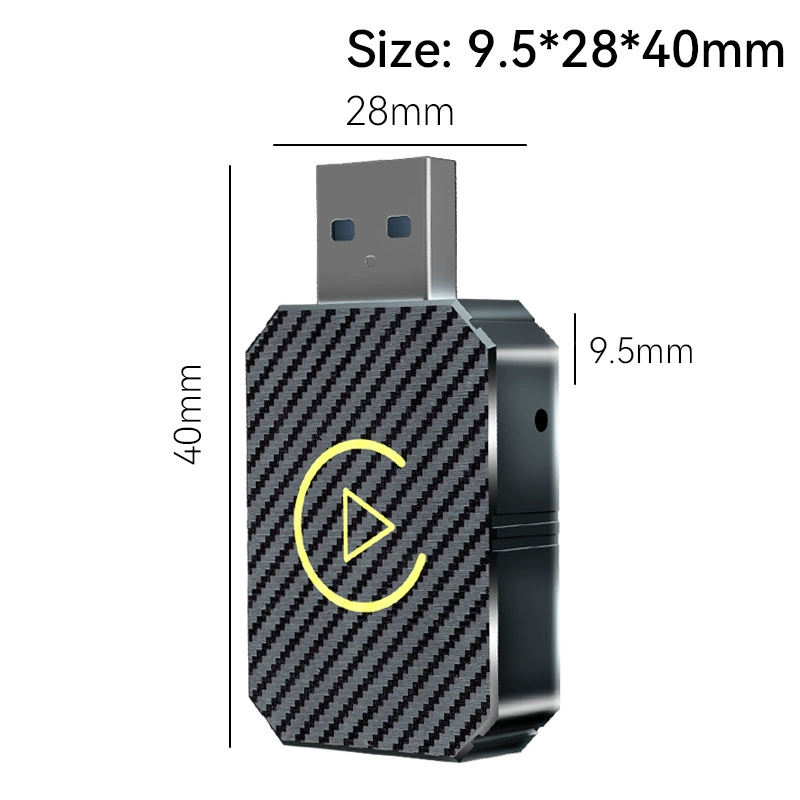 Cross -border CarPlay box wired turning wireless intelligent wireless CarPlay adapter car machine interconnection box