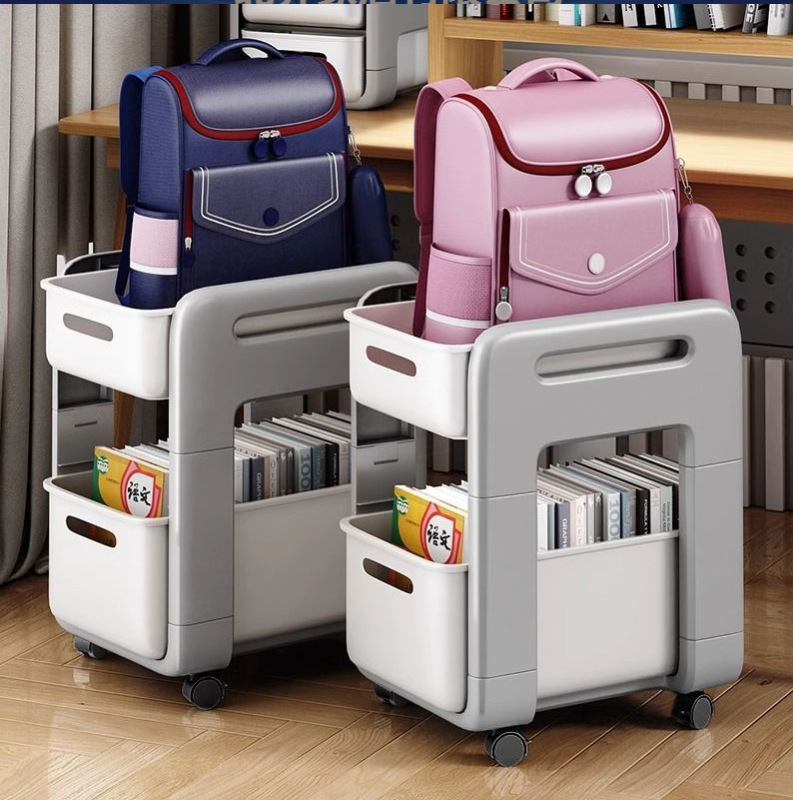 ホームスナックや本用のランドセルラック、リビングルーム用の可動式収納ラック、車輪付き収納ラック、卸売|undefined
