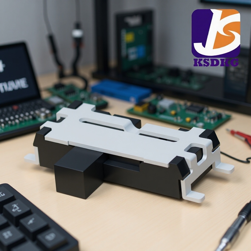 供应拨动开关贴片两位 优质两档滑动开关7脚 迷你七脚拨码开关2位