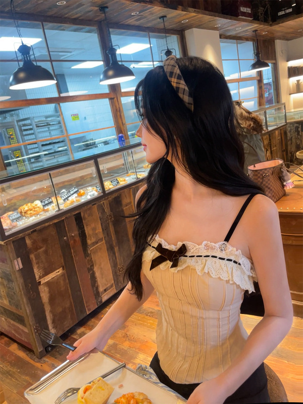 In-Stock Summer New Style Strapless Top for Women, Lace Bralette, Sexy Pure Desire Style Camisole