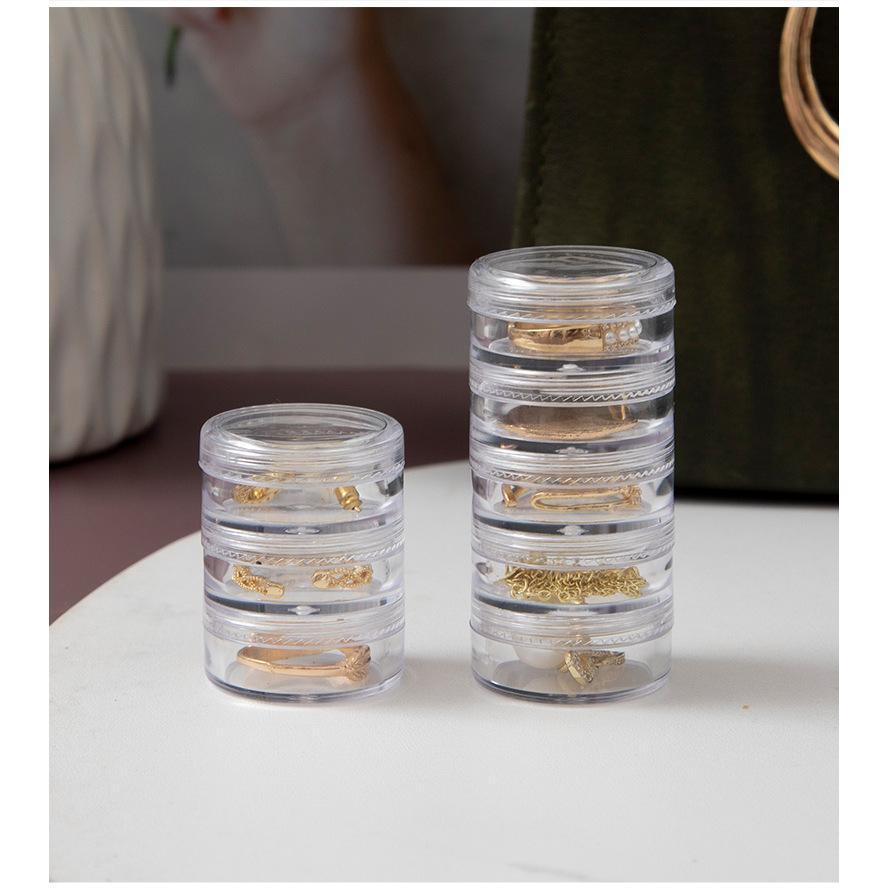 미니수납함 - 5단 - 투명 - 10g