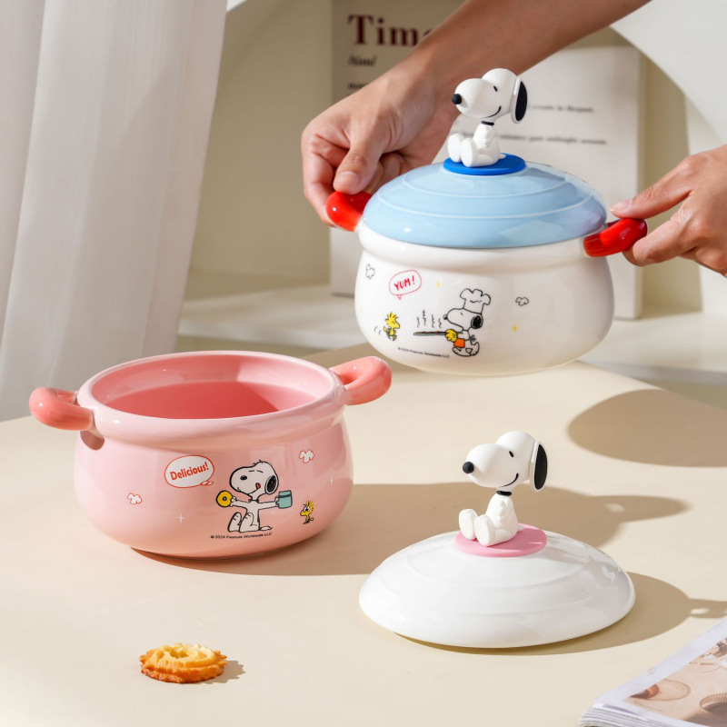 Snoopy Ceramic Ramen Bowl