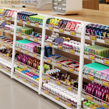 超市收银台前小货架便利店口香糖零食展示架药店商品多层置物架