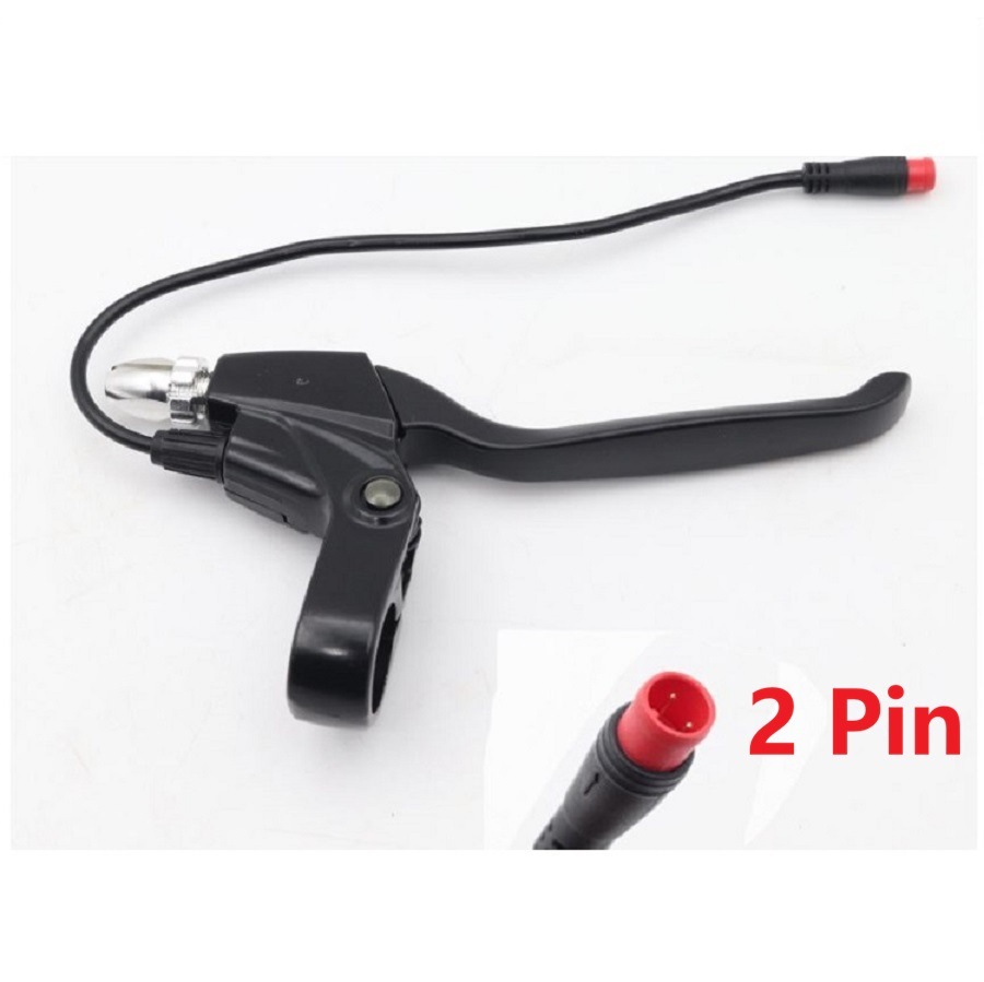 Palanca de freno para scooter eléctrico KUGOOM4 con cabezal impermeable de 2 pines.