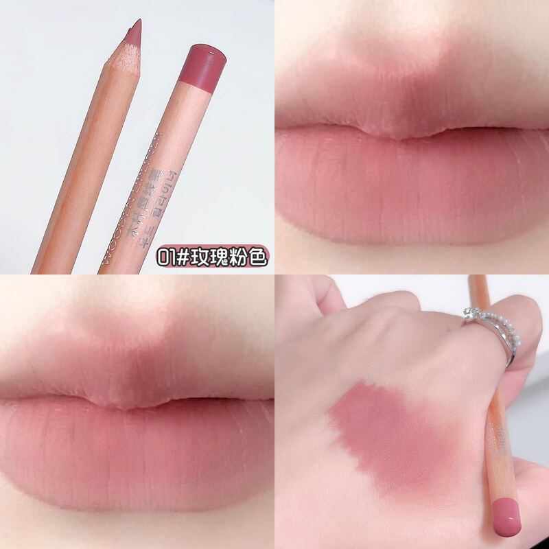 SWEET MINT ウッドリップライナー マット防水ヌードリップ修正リップシェイプ自然なぽってり唇|undefined