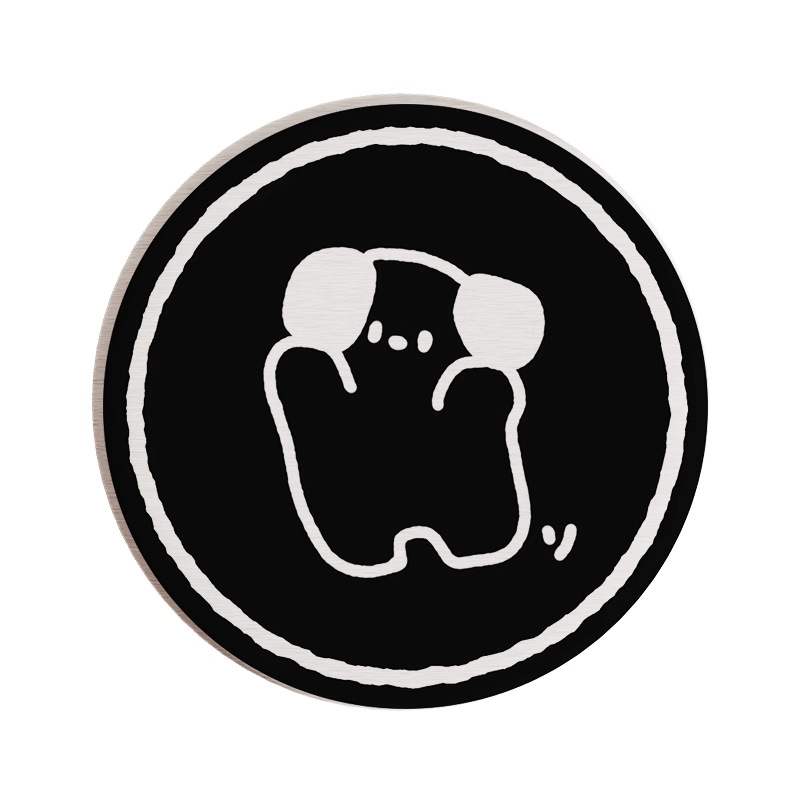 Posavasos de café de oficina de dibujos animados, posavasos de escritorio, posavasos de agua redondos, almohadillas absorbentes de agua de barro de diatomeas, encimera de secado rápido