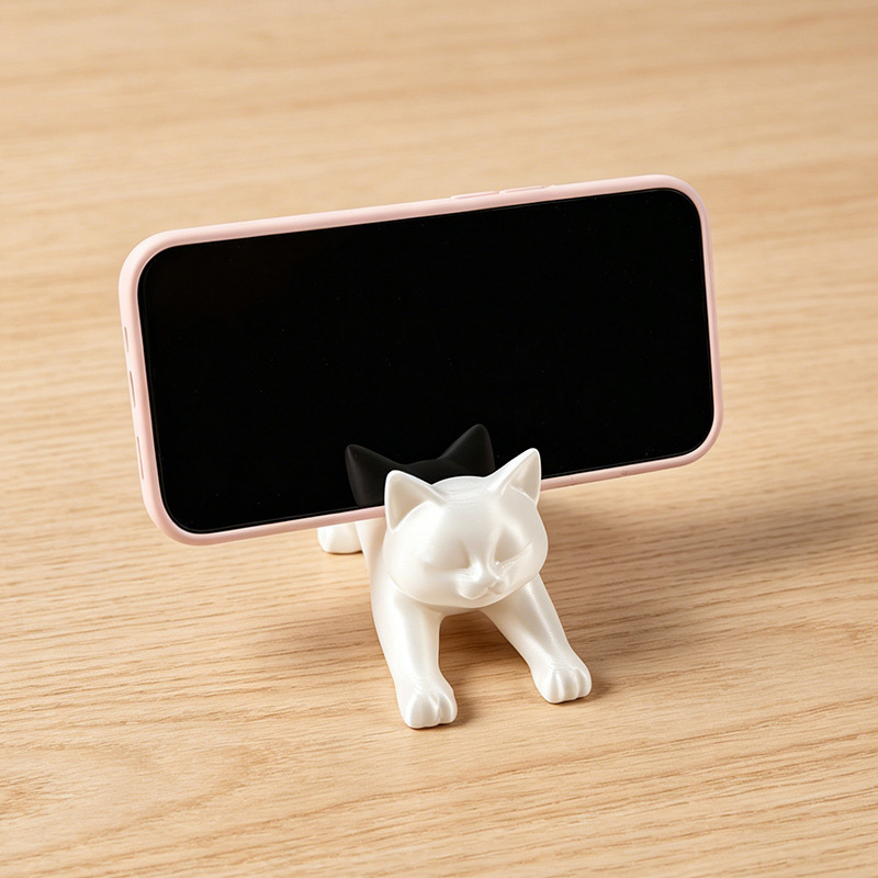 Cross-Border Pod 3D Printed Creative Dog Phone Holder, Lazy Phone Holder, Cute Pet-Shaped Phone Holder Cross-Border Pod 3D Printed Creative Dog Phone Holder, Lazy Phone Holder, Cute Pet-Shaped Phone Holder