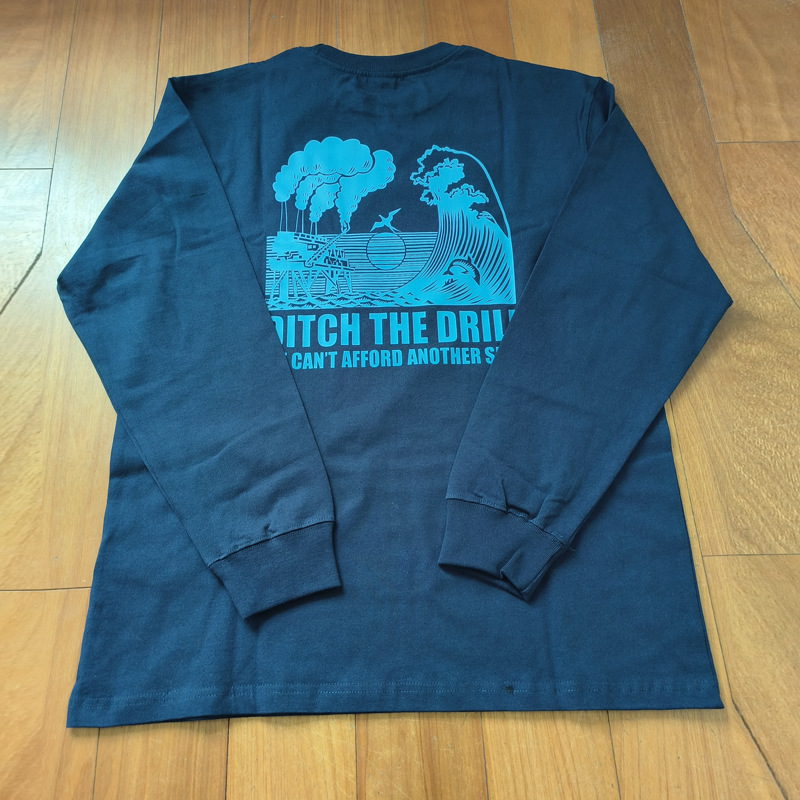 Logotipo de comercio exterior Classic Outdoor Mountain Series Camiseta de manga larga del mismo estilo para hombres y mujeres