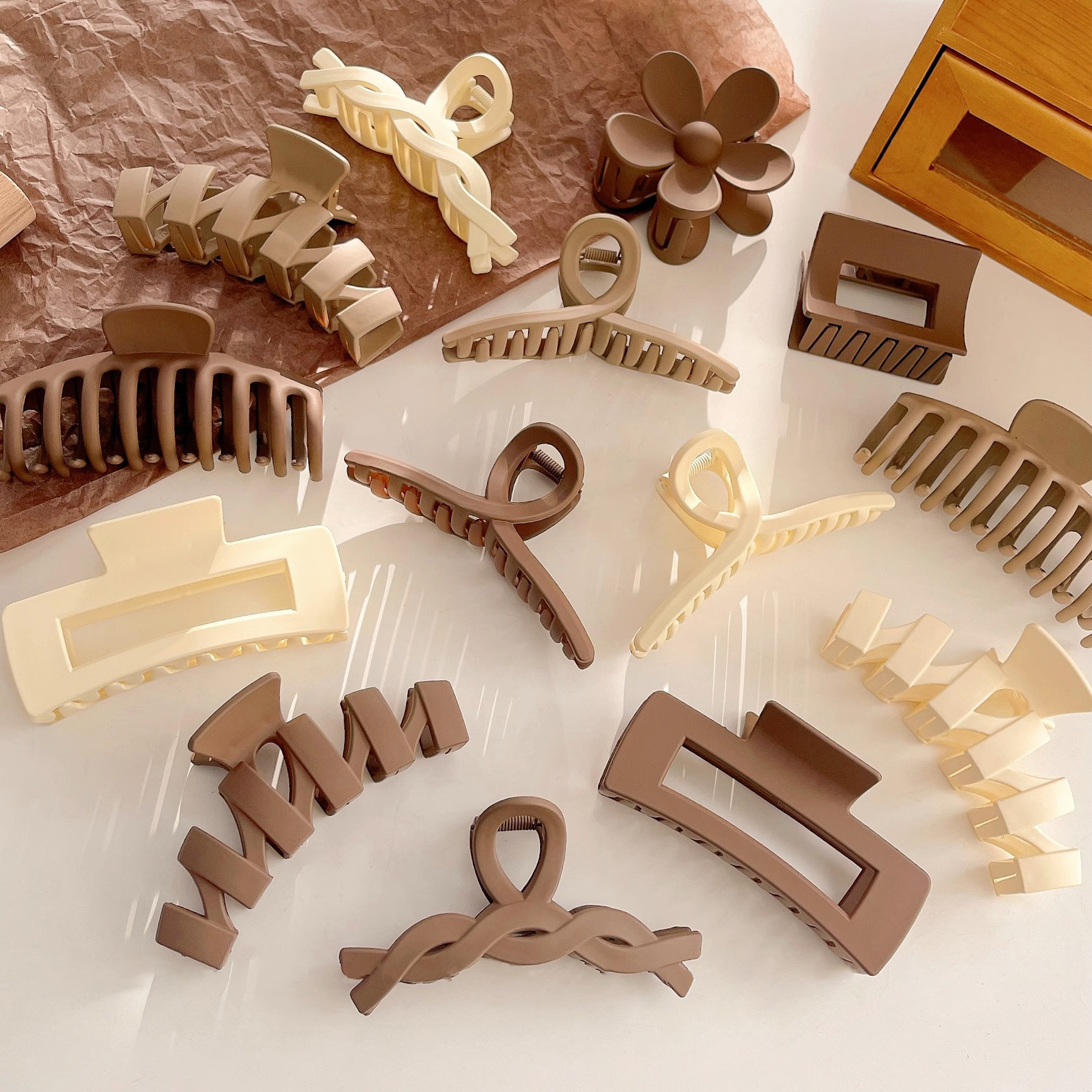 Clip de pelo de las mujeres clip de tiburón grande horquilla accesorios para el cabello 2024 nuevo tocado de horquilla de alta calidad