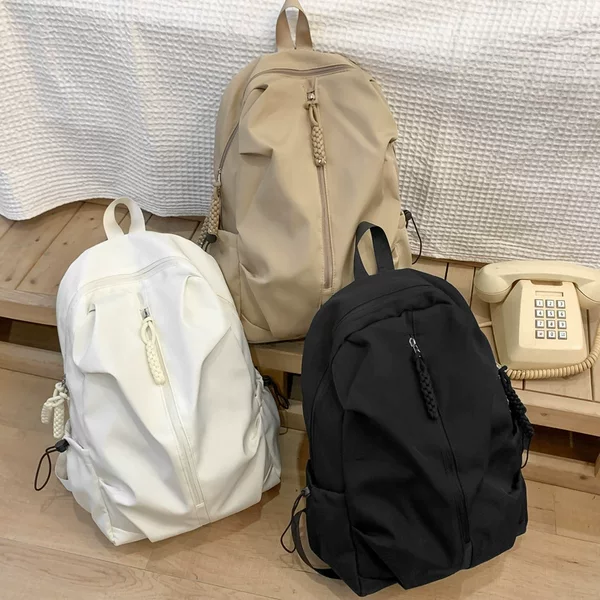 Large-Capacity Schoolbags for Men and Women, High School Students and College Students, Simple Cross-Border Casual Sports Backpacks, Travel Backpacks Wholesale