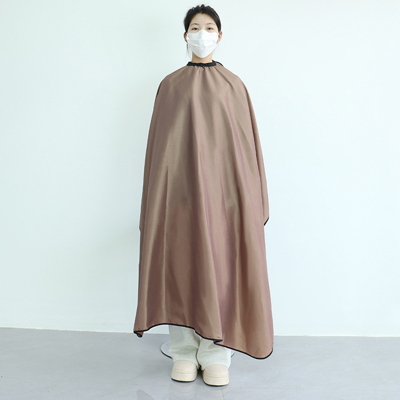 Barbería transfronteriza delantal no manchar el cabello red marca de moda roja corte de pelo vestido vestido de peluquería ropa de trabajo delantal abrigo