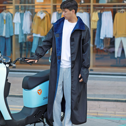 【Dual-Wear Windproof Riding Jacket for Electric Scooter】Winter Electric Bike Riding Windproof and Waterproof Riding Jacket