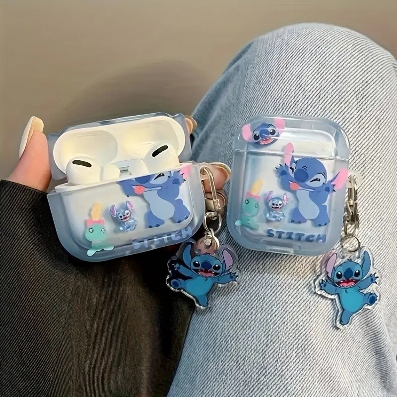Cartoon is suitable for airpods 4/3 protective case pro2 wireless bluetooth 1/2 generation earphone case pendant protective case
