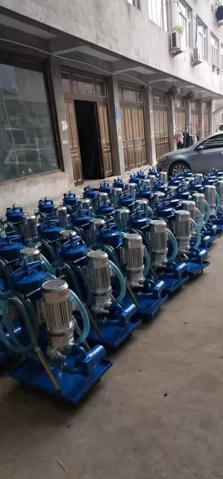 小型液压油过滤器LUC-40x20 LUC-40X10滤油机小车