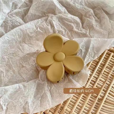 Internet celebridad clip de pelo francés de las mujeres de gran parte posterior de la cabeza horquilla clip de tiburón de alto grado agarre del pelo clip de pelo tocado