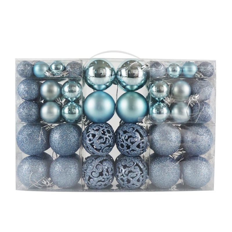 Gift box, plastic set, Christmas decorations, direct factory sales, 3/4/6cm