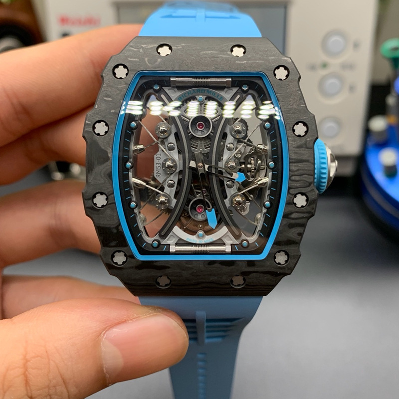 Rm53-01 Hollow-Out Richard Mille Jb Men's High-End Watch Zf Barrel Bbr Cross-Border Foreign Trade Mechanical Ys