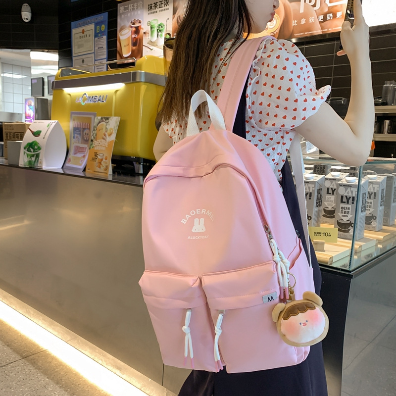 Mochilas escolares mochilas para niñas de secundaria nuevas mochilas para estudiantes de secundaria simples mochilas para estudiantes universitarios hombres mochilas para niñas de hombro de gran capacidad