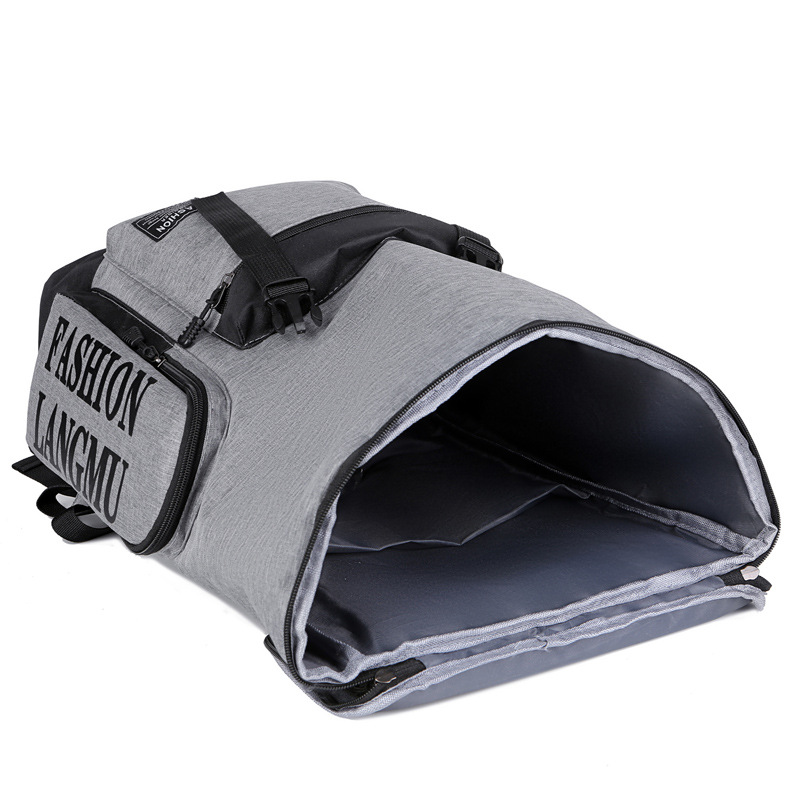 Mayorista nueva mochila de gran capacidad de moda simple mochila de estudiantes de viaje de negocios mochila de computadora portátil