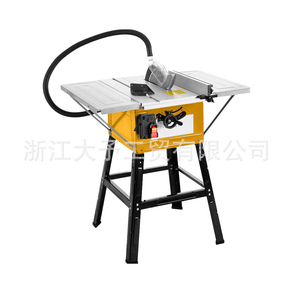 10英寸 1800W  254 毫米 木工台锯 带延伸台木工机械高精度精密