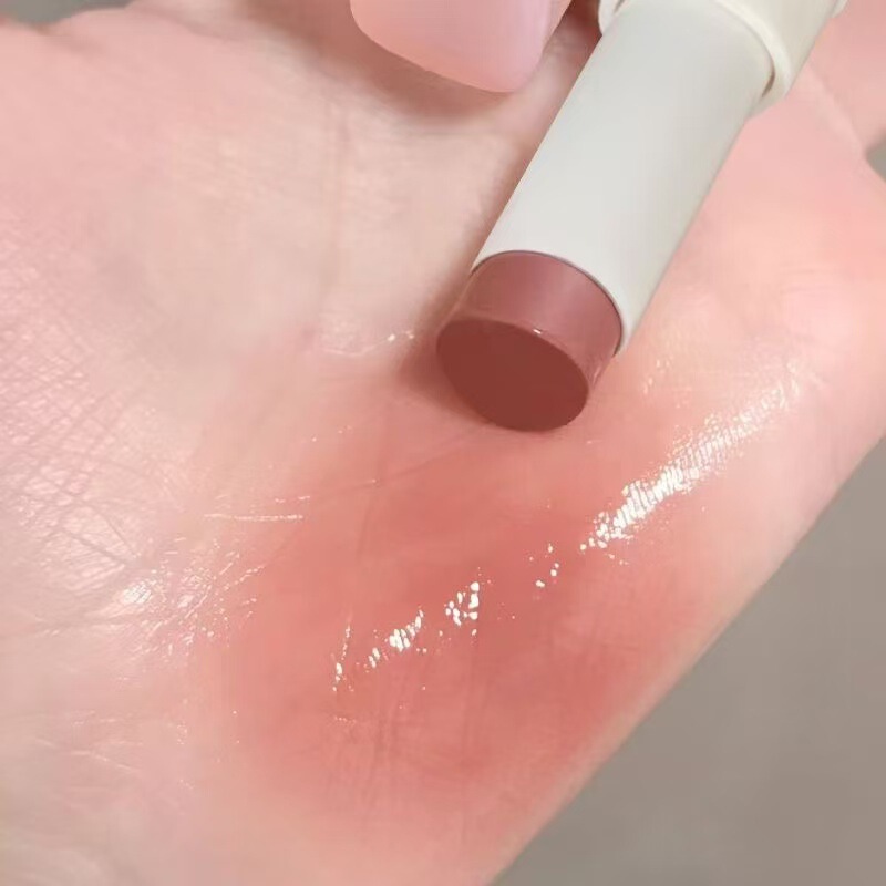 PINK BOOG 透明クリスタルソリッドリップスティック長持ち非退色韓国スタイルの柔らかい唇ウォーターエッセンスリップグロス|undefined