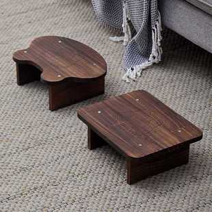 ✅ Solid Wood Footstool Office Footstool Sofa Footstool Adult Footstool Home Foot Toilet Stool Footstool