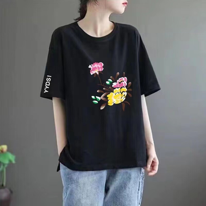 50 검정 [카네이션] 흰색 소매