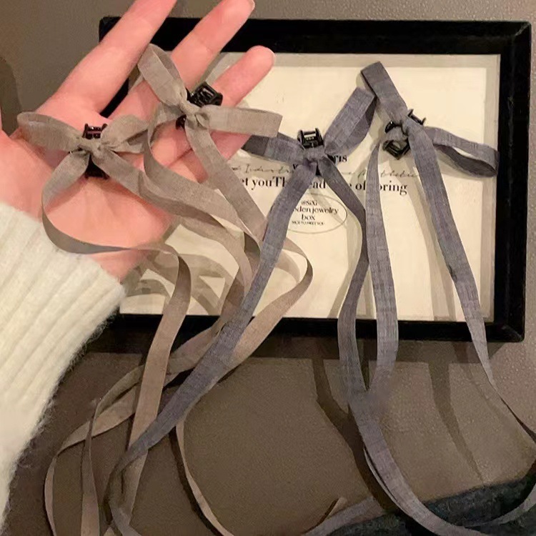 Dulce chica techo ~ Cinta dulce, lazo, cinta, horquilla, cabello trenzado, pinza de pico de pato, accesorios para el cabello, horquilla, puesto de un yuan