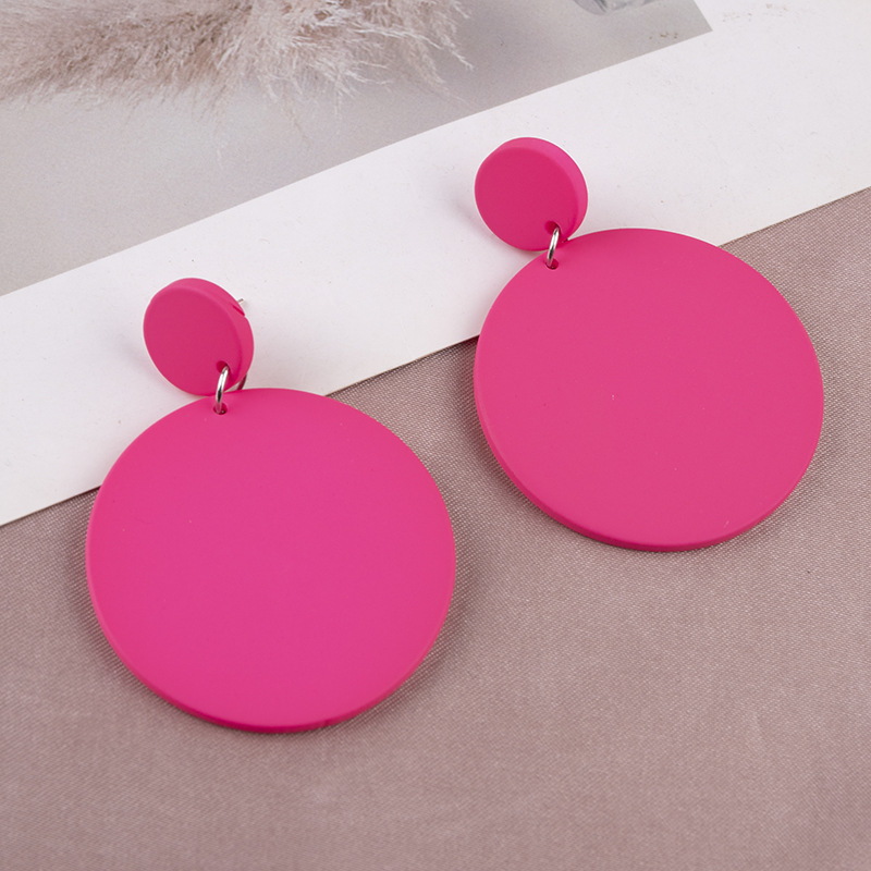 Heart Shape Pattern Women's Gender Wholesale Jewelry Simple Style Heart Shape Alloy Patchwork Drop Earrings