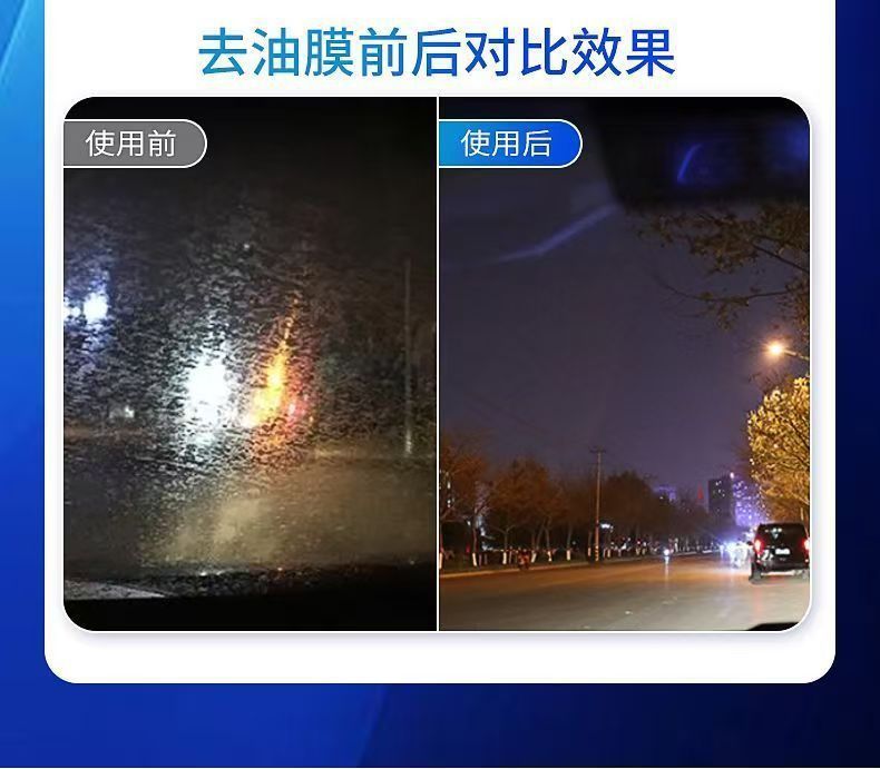Car Glass Water Antifreeze for Winter Temperatures Below -40 Degrees, All-Season Universal Car Use, Summer Wiper Fluid Oil Film Remover