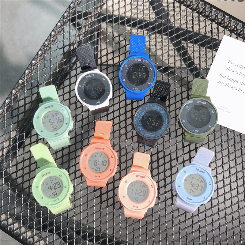 Brand cute electronic trend fashionable men's watch for men and…