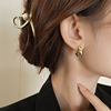 South Korean goods, fashionable earrings, simple and elegant design, internet celebrity