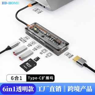 ����һType-C�Uչ�]�DHDMI TF SD PD��X��չ�]������HUB͸����