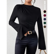 A 81768 Ruffled bell-sleeve tee ���������� T ���羳����