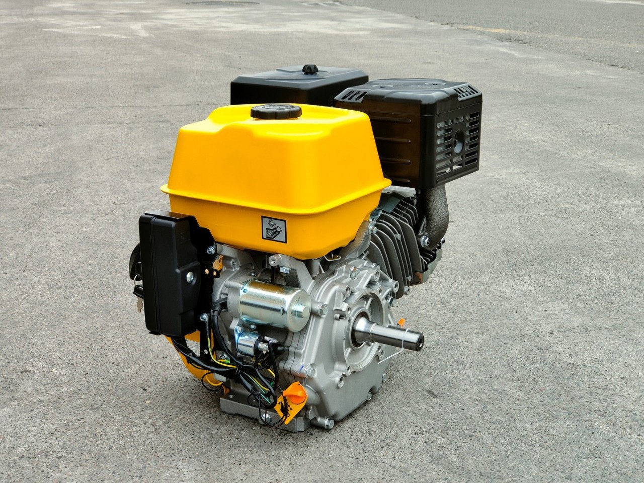 500cc single cylinder air-cooled gasoline engine 194fd19.5 horsepower flat key shaft R500V Marine Road Cutting