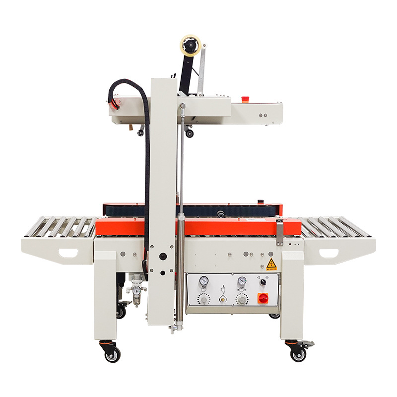 Dingye DQFXC5045X 1 - 12 cartón pequeño sellador de cinta automático de accionamiento izquierdo y derecho sellador image 6