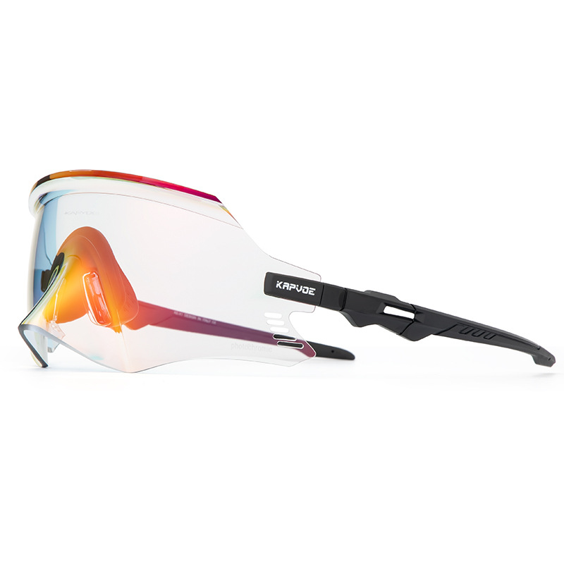 Kapvoe Explorer Photochromic Cycling Glasses, Running, Mountain Bike, and Mountaineering Goggles