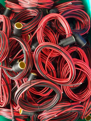 Car Socket Connection Cable 20A, Siqaret yandırıcısı - all-copper-female-base-all-copper-female-base-5m