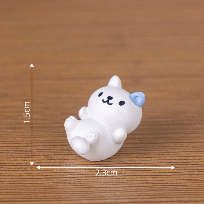 微景观创意可爱猫爬架小猫公仔娃娃屋 DIY装饰配件迷你桌面小摆件|undefined