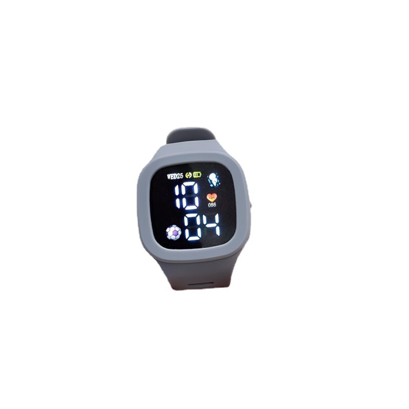 (Wholesale), apple, space square design digital watch for men and women, with LED display 5
