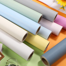 批发PVC纯色墙纸自粘卧室高级感鞋柜墙纸卧室自沾温馨马卡龙墙贴
