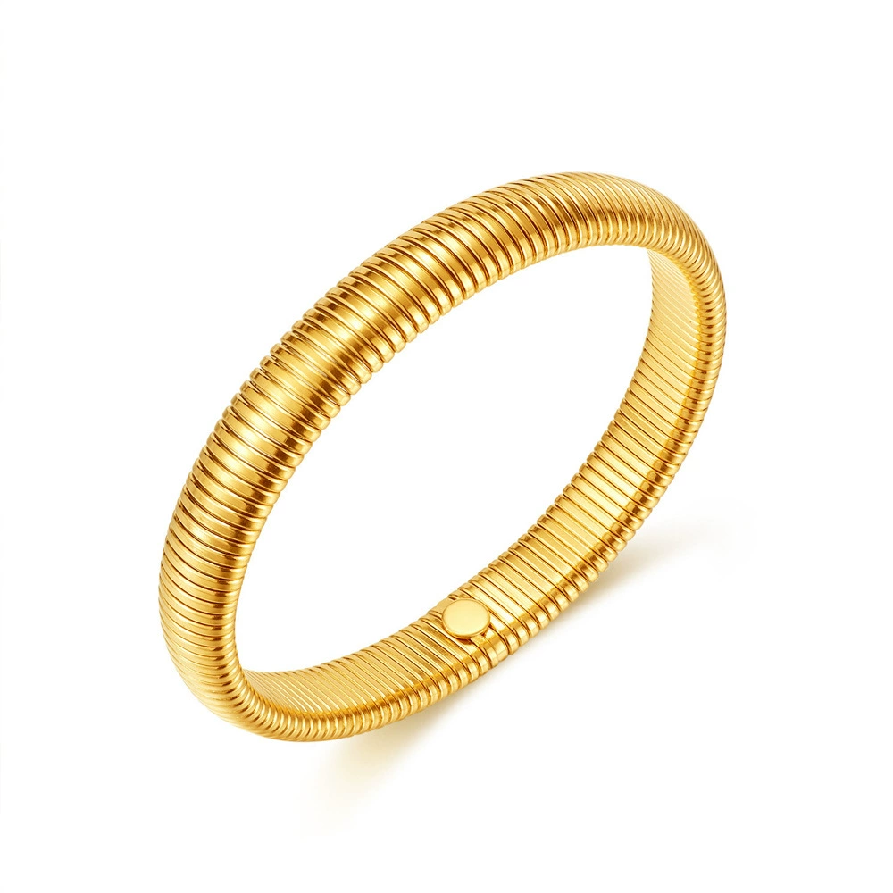 (Cross-border trading), elastic universal bracelet stainless steel, European style, DIY
