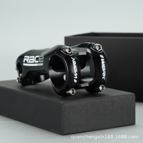 Wholesale RACEWORK mountain bike aluminum alloy stem positive and negative angle mountain bike handlebar riser minus 20 degrees