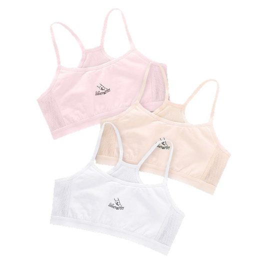Girls' Developmental Vests for Primary School Students 9-12 Years Old, Middle and Large Children's Inner Wear 10-14 Years Old Girls' Bras and Girls' Intimates