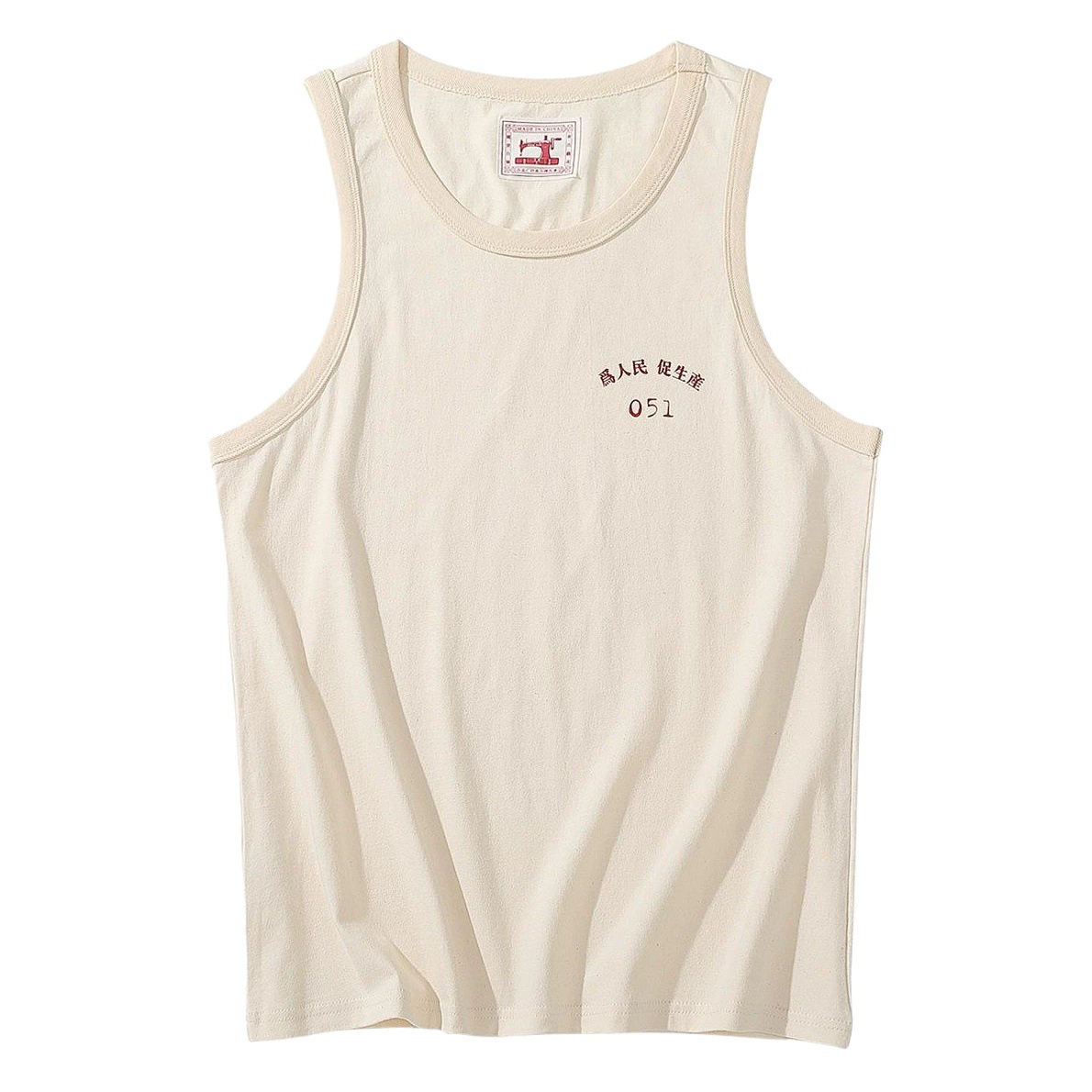 Ткацкое ремесло Хуаня | Ностальгический хлопковый жилет для мужчин в японском ретро-стиле, безрукавка для студентов и пар.